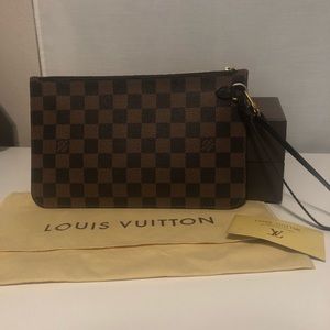 LOUIS VUITTONDamier Ebene Neverfull MM GM Pochette